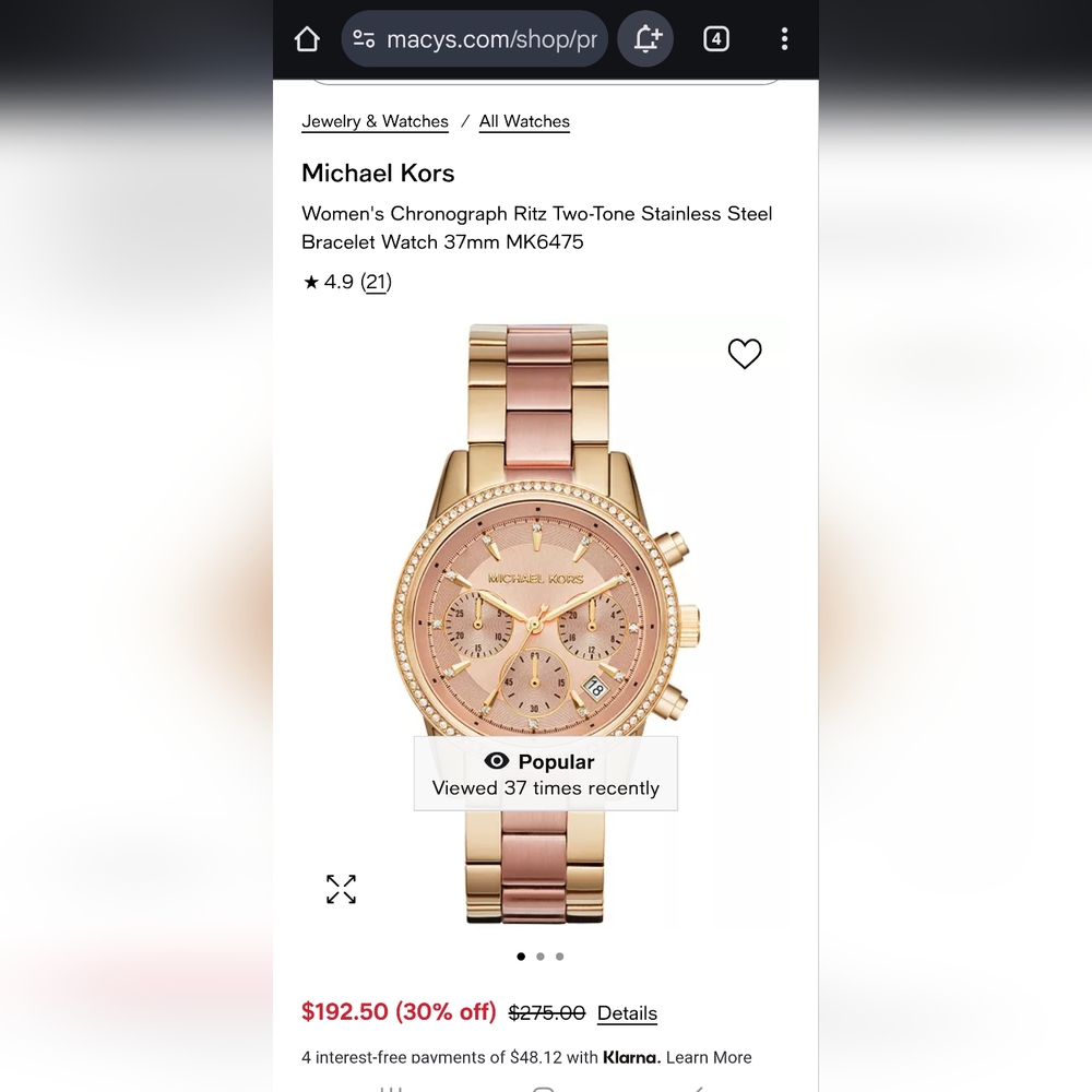 Michael kors watch - Picture 10 of 13